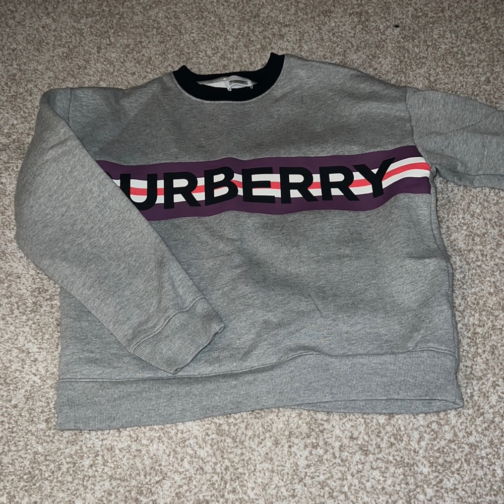 100% authentic burberry sweater